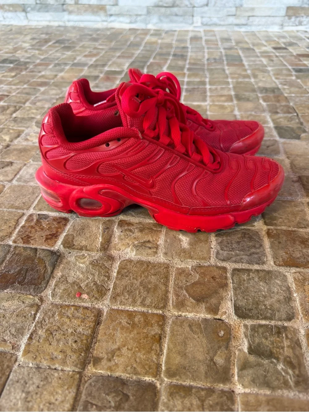Nike red shoes